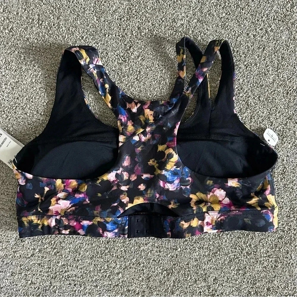 Xersion Floral Pixel Sports Bra XXL - Picture 3 of 5